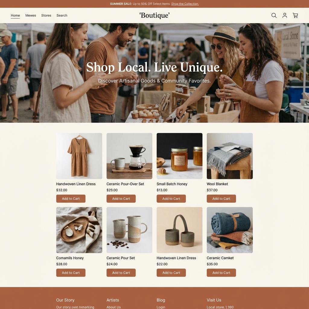 Storefront Template